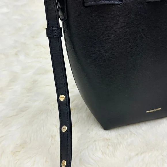 MANSUR GAVRIEL
Mini Vegetable-Tanned Leather Bucket Bag - Picture 3 of 9